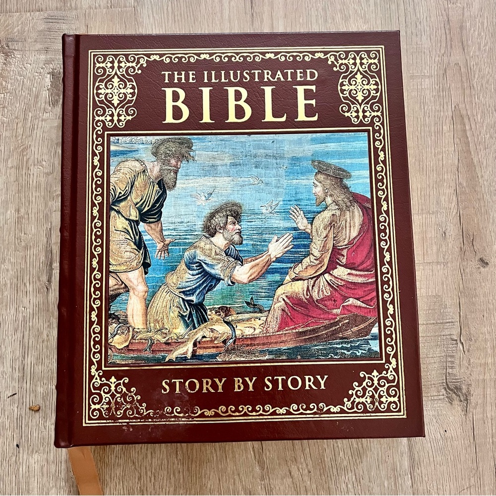 The Illustrated Bible Story by Story Editor-in-chief Father Michael Collins Book